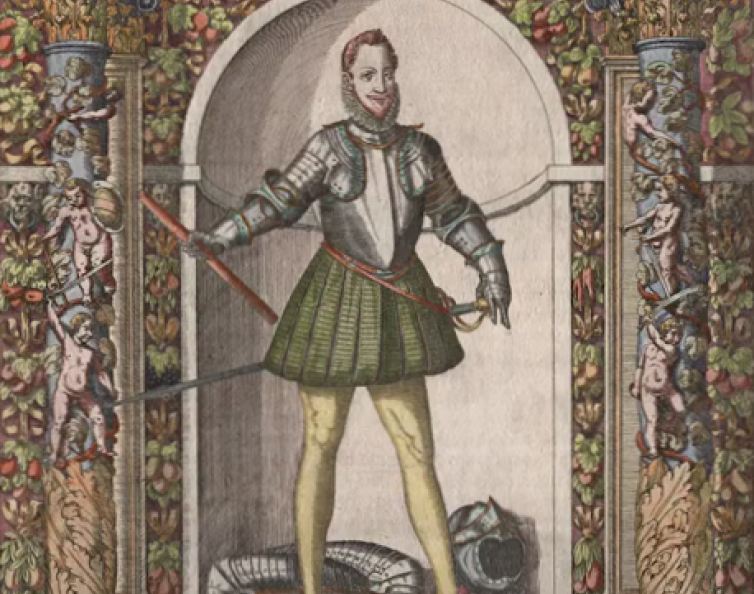 Dominykas Kustas (po 1550–1612) - Princas Moritzas Oranietis (1567–1625)