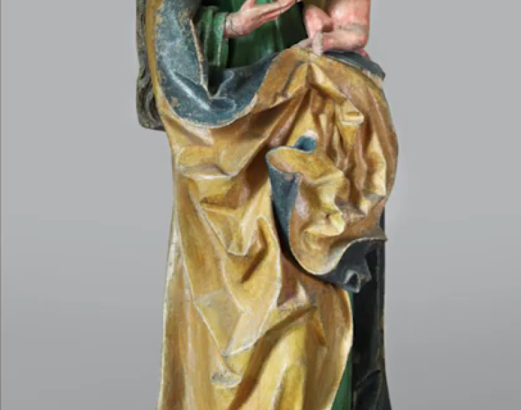 Madona su kriauše. XVI a. pr. LDK