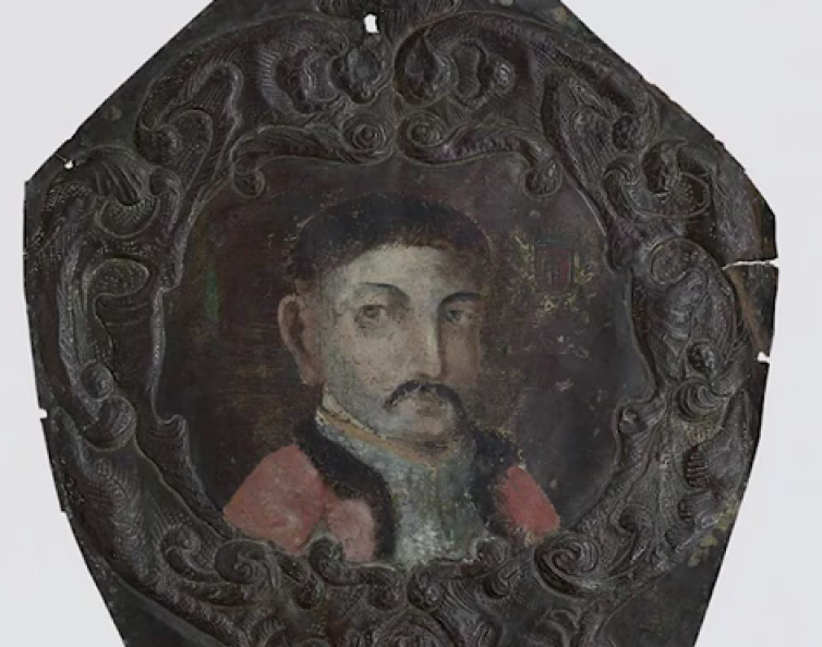 Nežinomas LDK dailininkas. Karstinis jauno bajoro portretas. XVII–XVIII a. sandūra