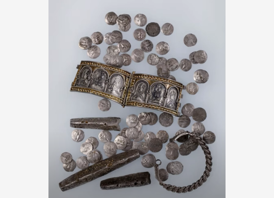 The Treasure of Šančiai. Lithuania. 2nd half of the 14th c.